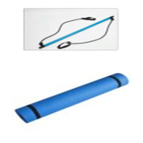 EVA yoga mat for home yoga and fitness exercises