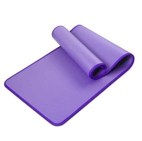 Thick yoga mat for beginners and fitness