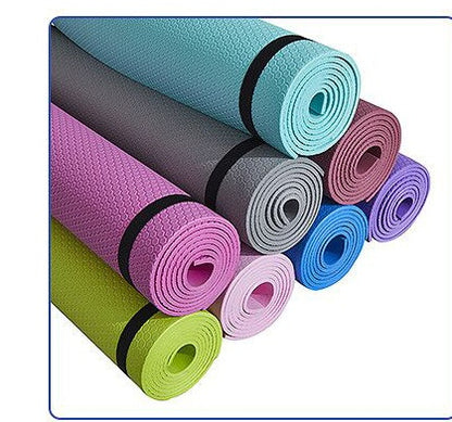 EVA yoga mat for home yoga and fitness exercises