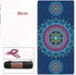 Rubber non-slip yoga mat for home workouts