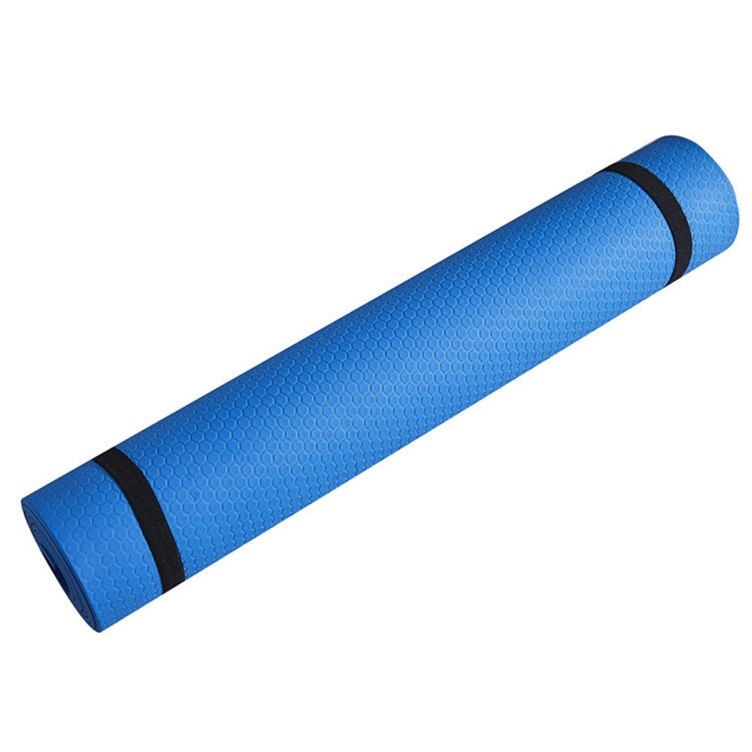 EVA yoga mat for home yoga and fitness exercises