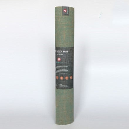 Linen Yoga Mat for home fitness and exercise