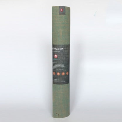 Linen Yoga Mat for home fitness and exercise