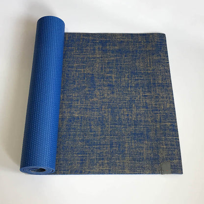 Linen Yoga Mat for home fitness and exercise