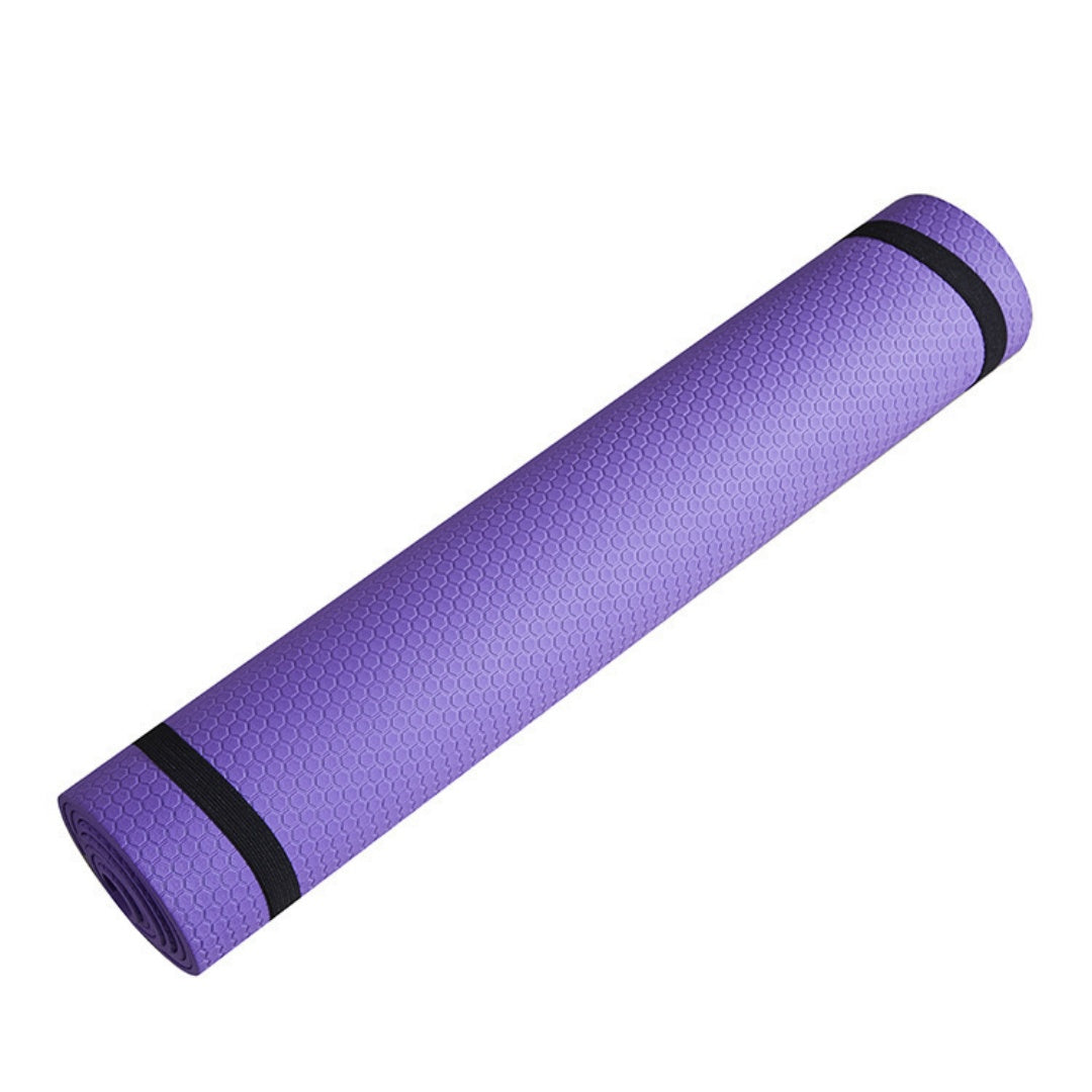 EVA yoga mat for home yoga and fitness exercises