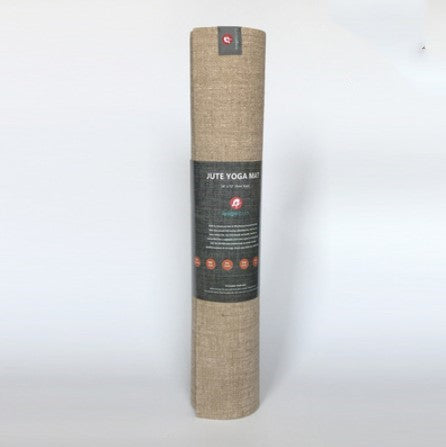 Linen Yoga Mat for home fitness and exercise