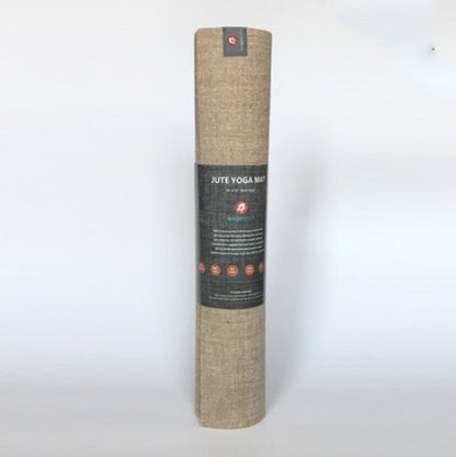 Linen Yoga Mat for home fitness and exercise
